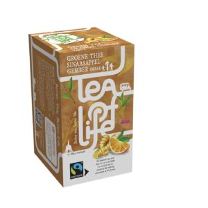 Tea of Life Groene thee Orange Ginger 4 x 25 x 1,5 gram